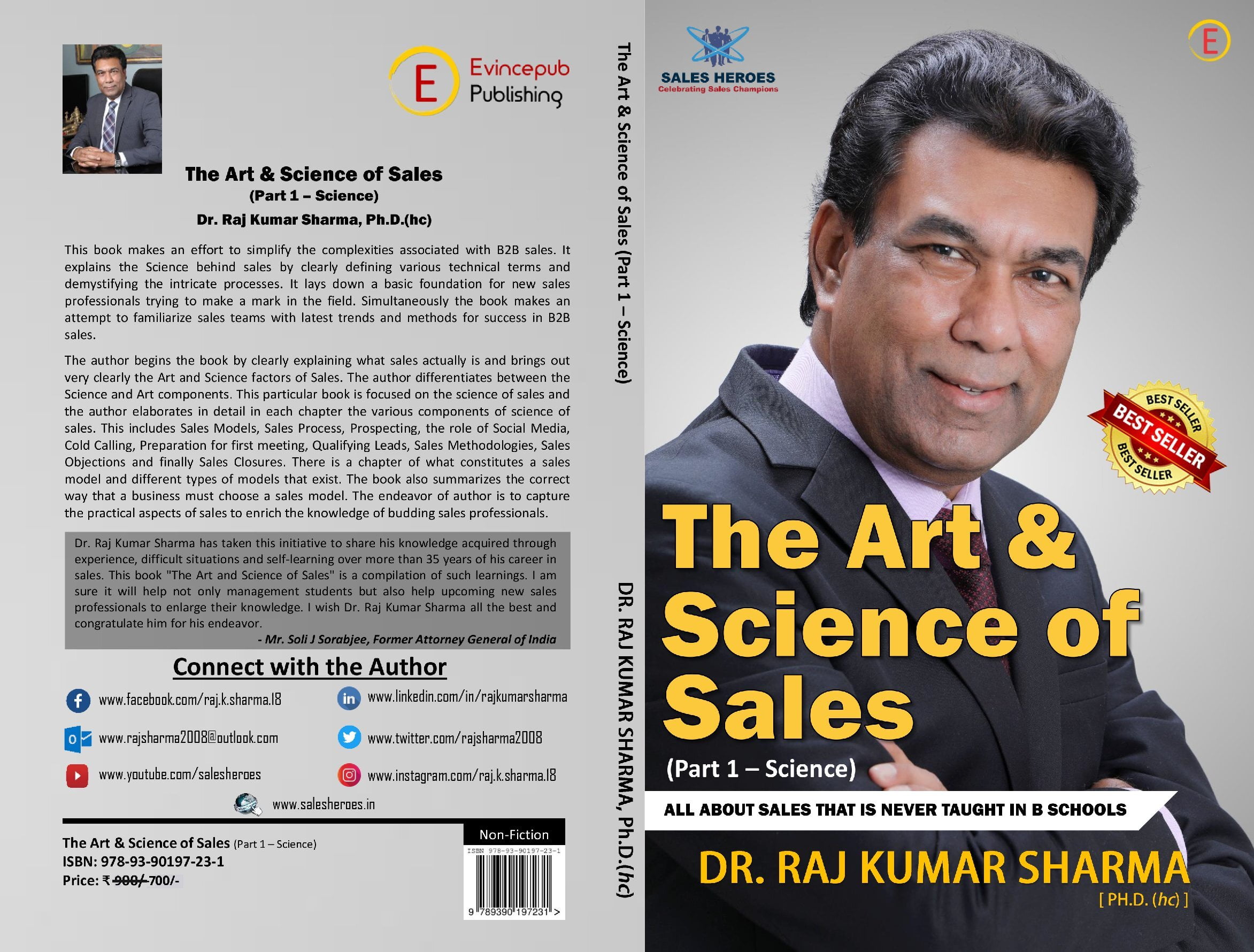 9789390197231-The Art & Science of Sales-cover